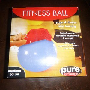 Pure Fitness Yoga Pilates Ball Size Medium 26" NIB